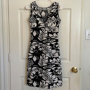 Tropical Print Dress